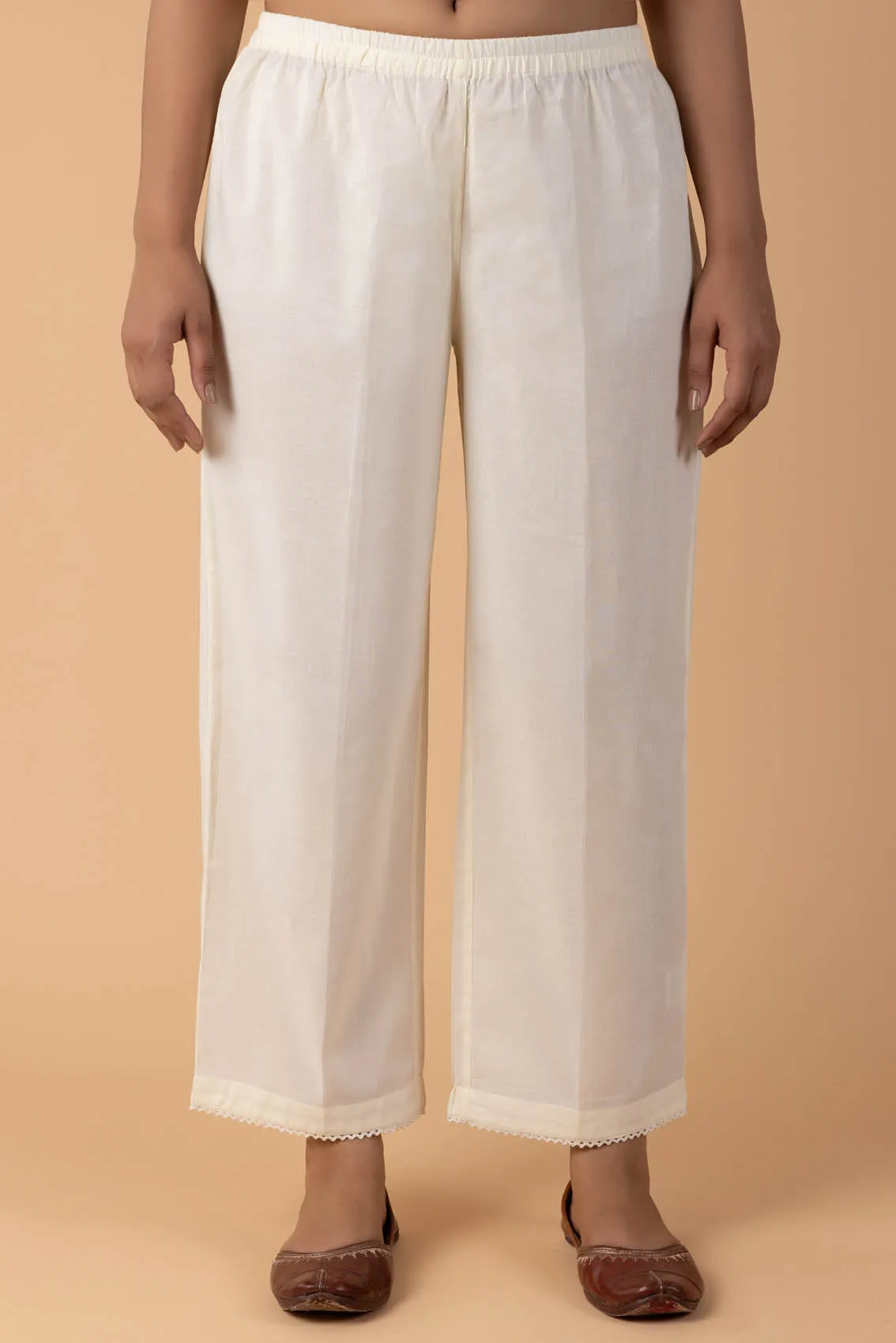 Ivory Trousers