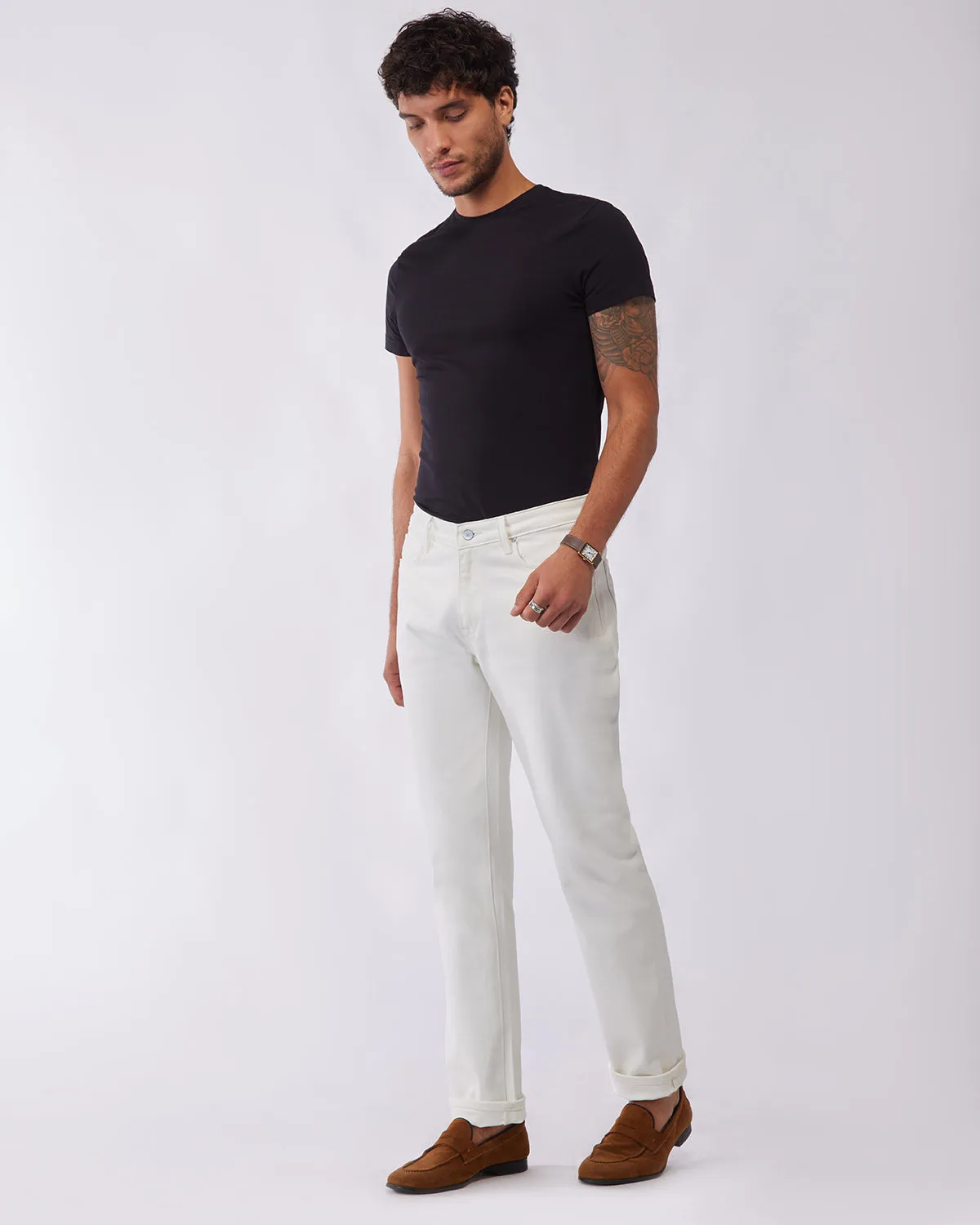 Japanese Cotton Cloud Rigid Jeans