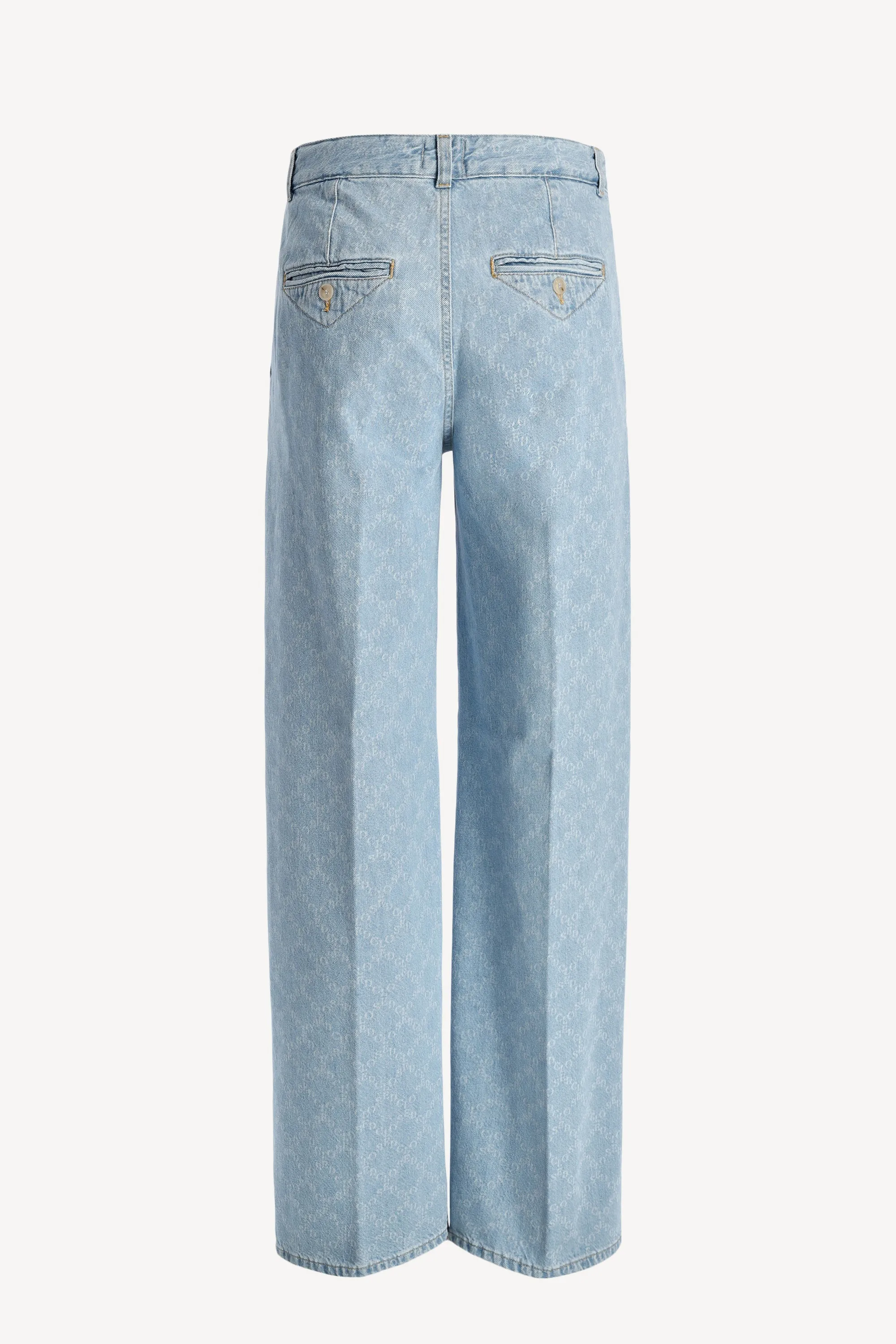 Jeans Jurdy Print in Light Blue