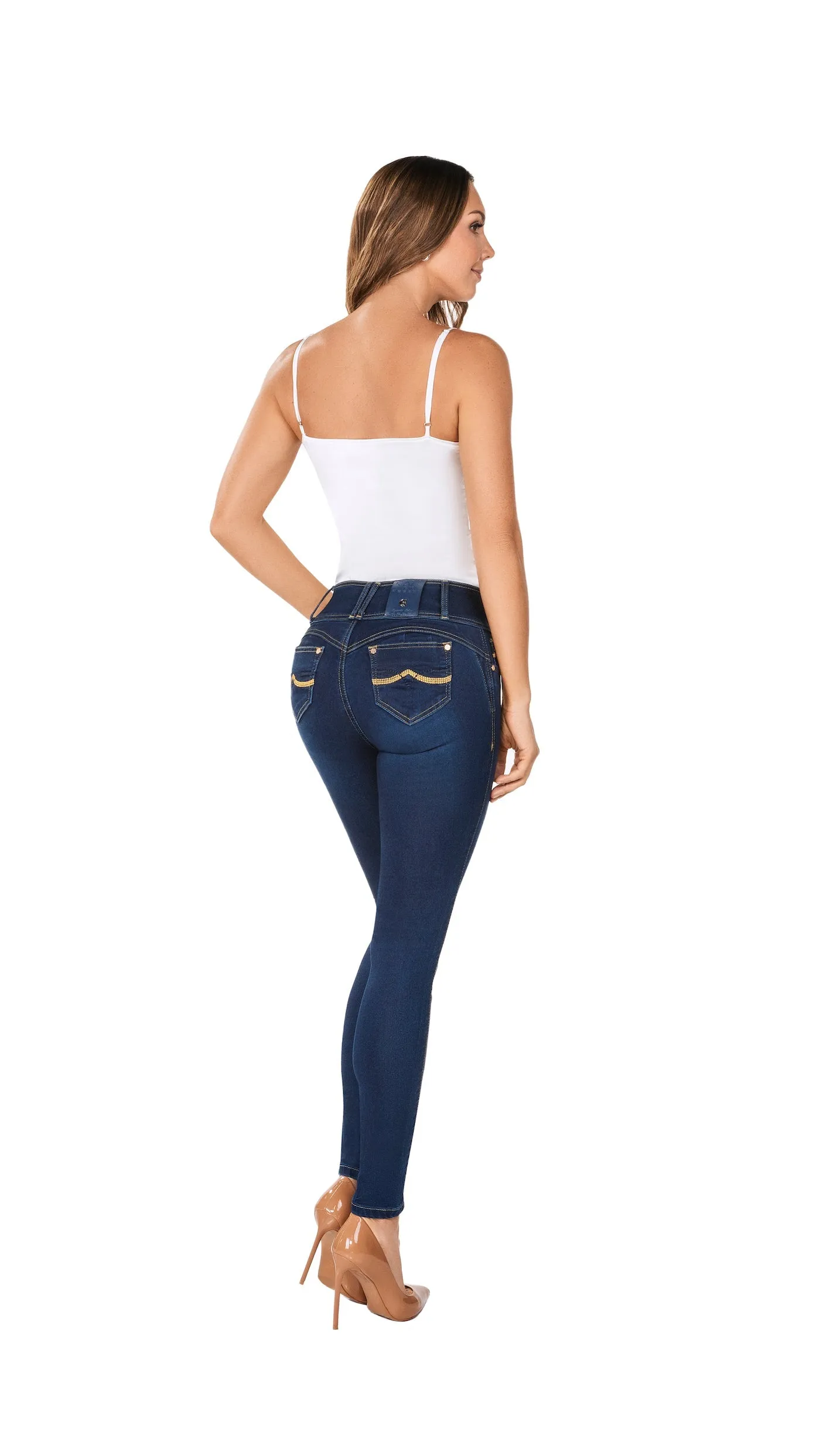 Jeans Levanta Pompa Bogota skinny