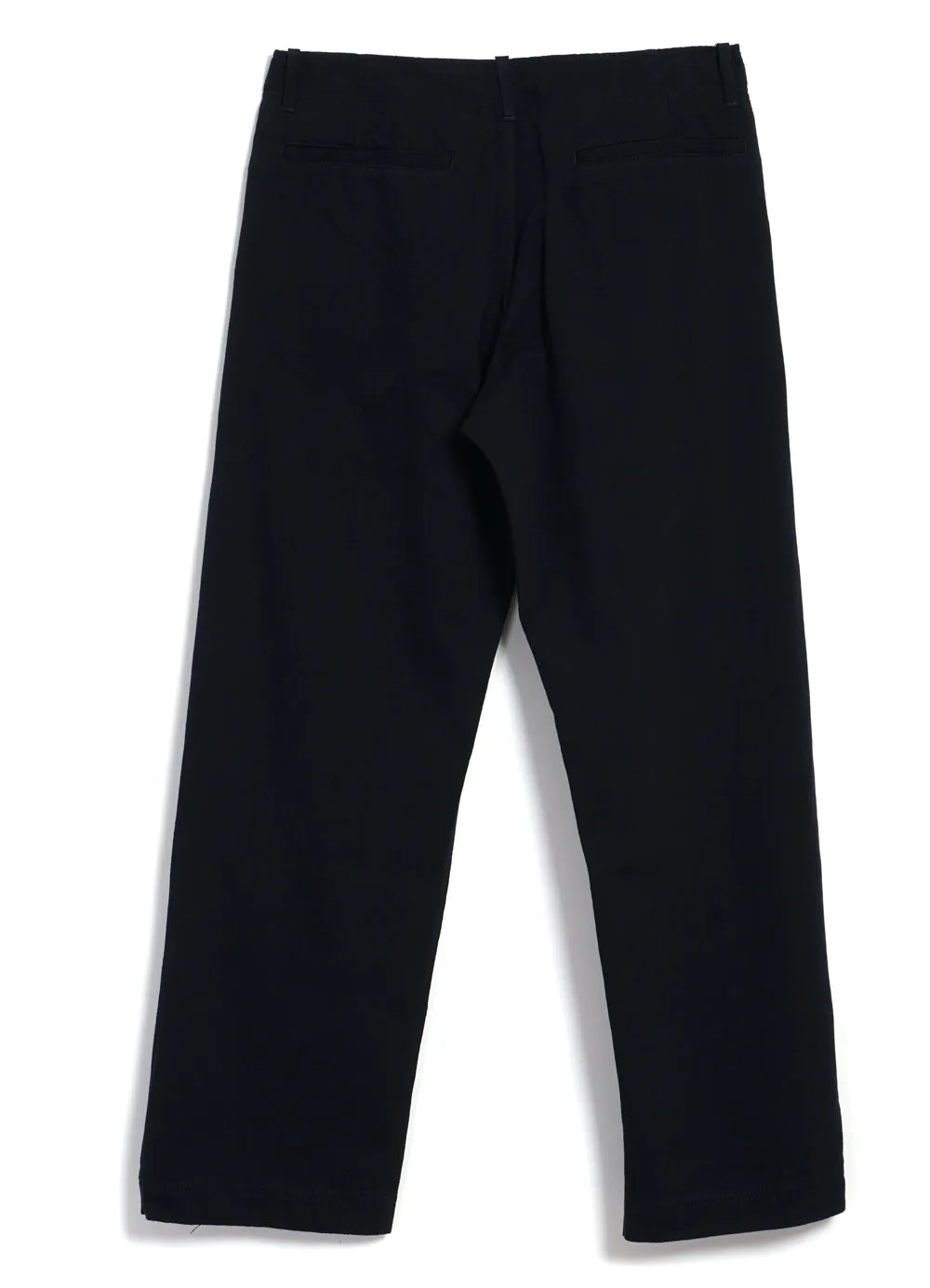 KELD | Straight Legs Work Trousers | Black Slub