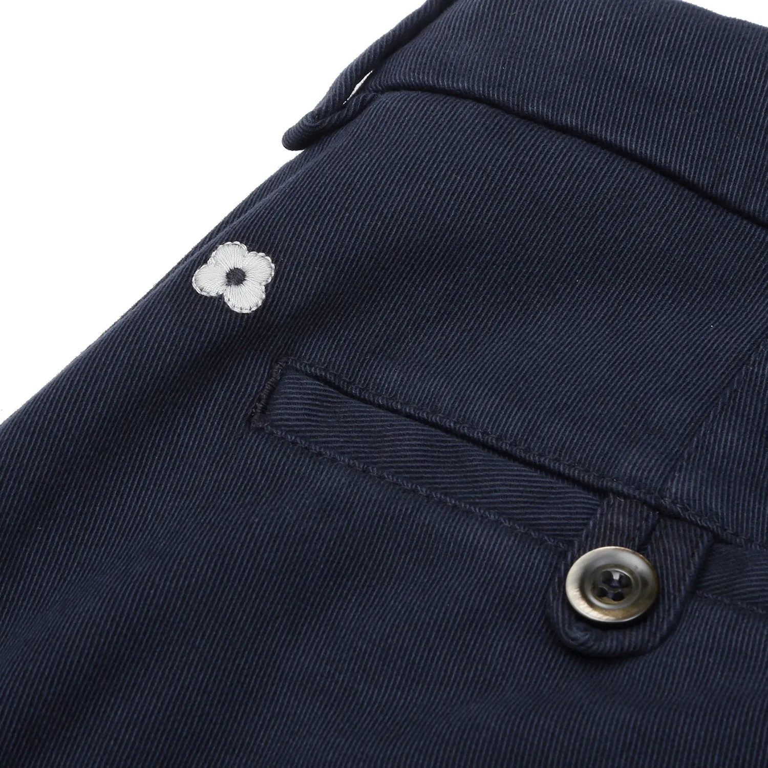 Lardini - Tapered Trousers - Navy Twill