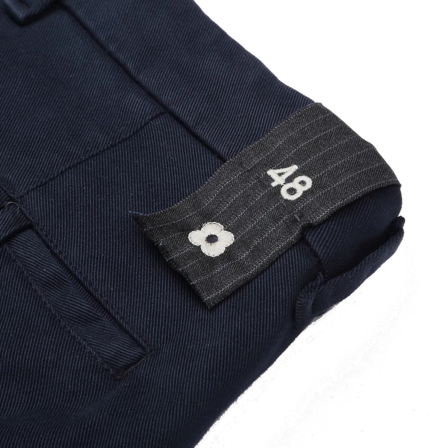 Lardini - Tapered Trousers - Navy Twill