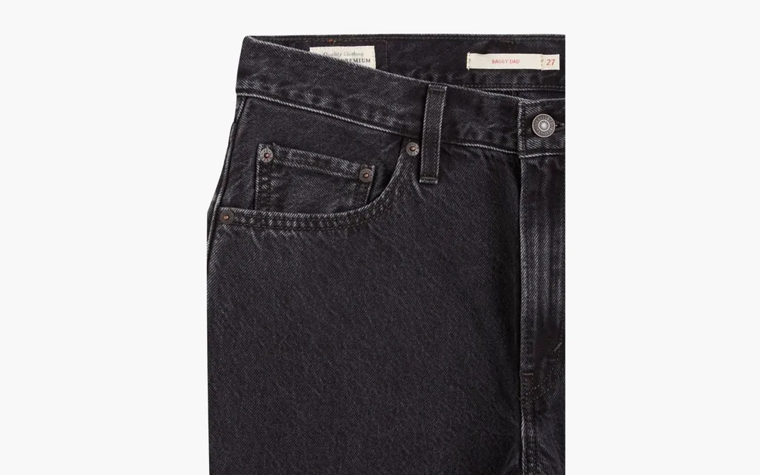 Levi's Oversize Dad women's jeans trousers A34940014 black stonewash 