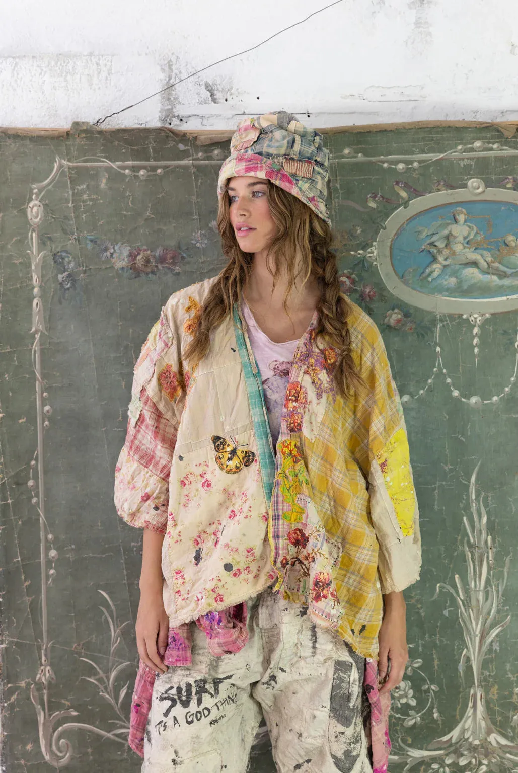 Magnolia Pearl Jacket 798 - Patchwork Beatix Kimono - Madras App