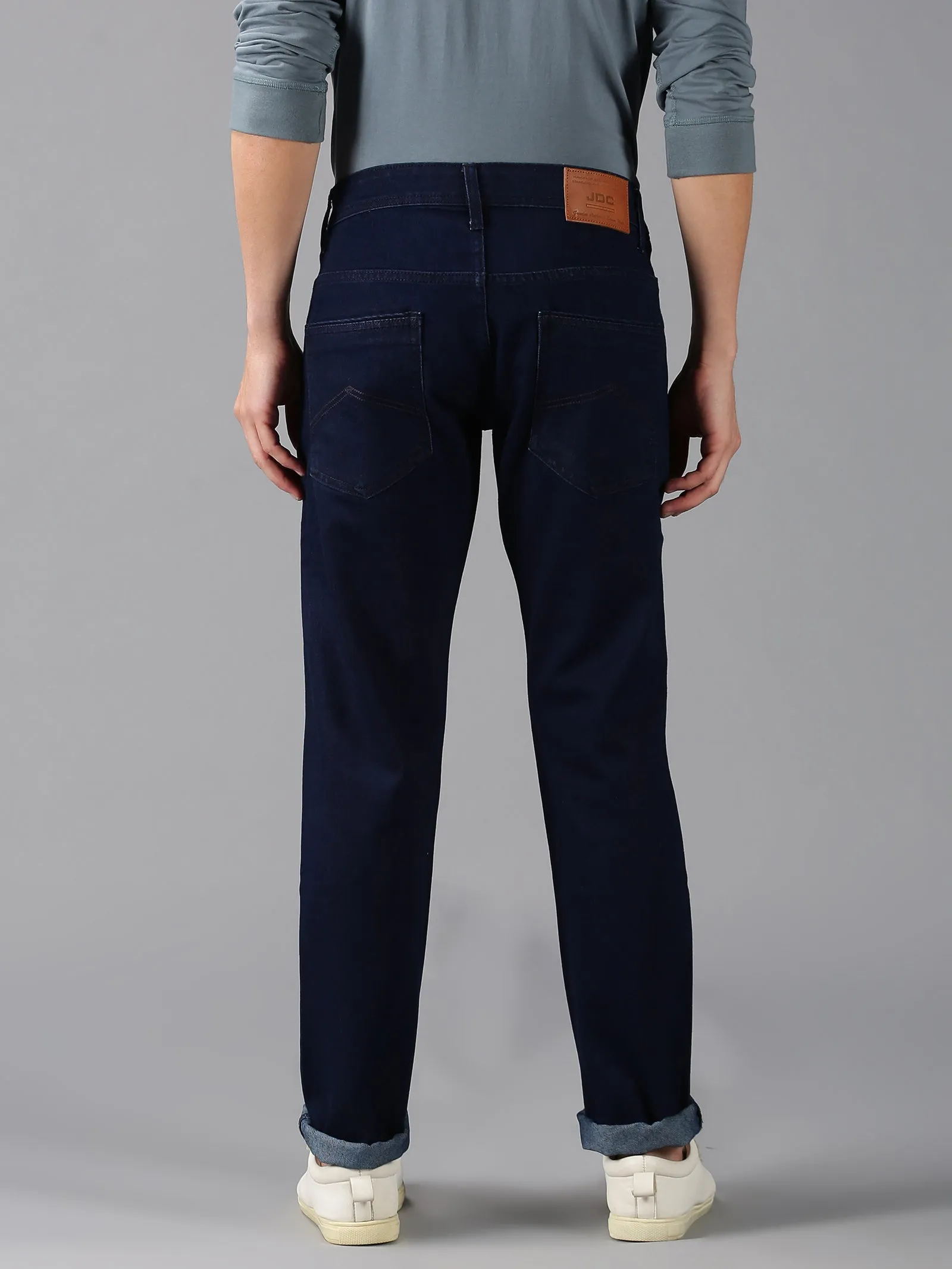 MEN'S DARK BLUE SLIM FIT JEANS