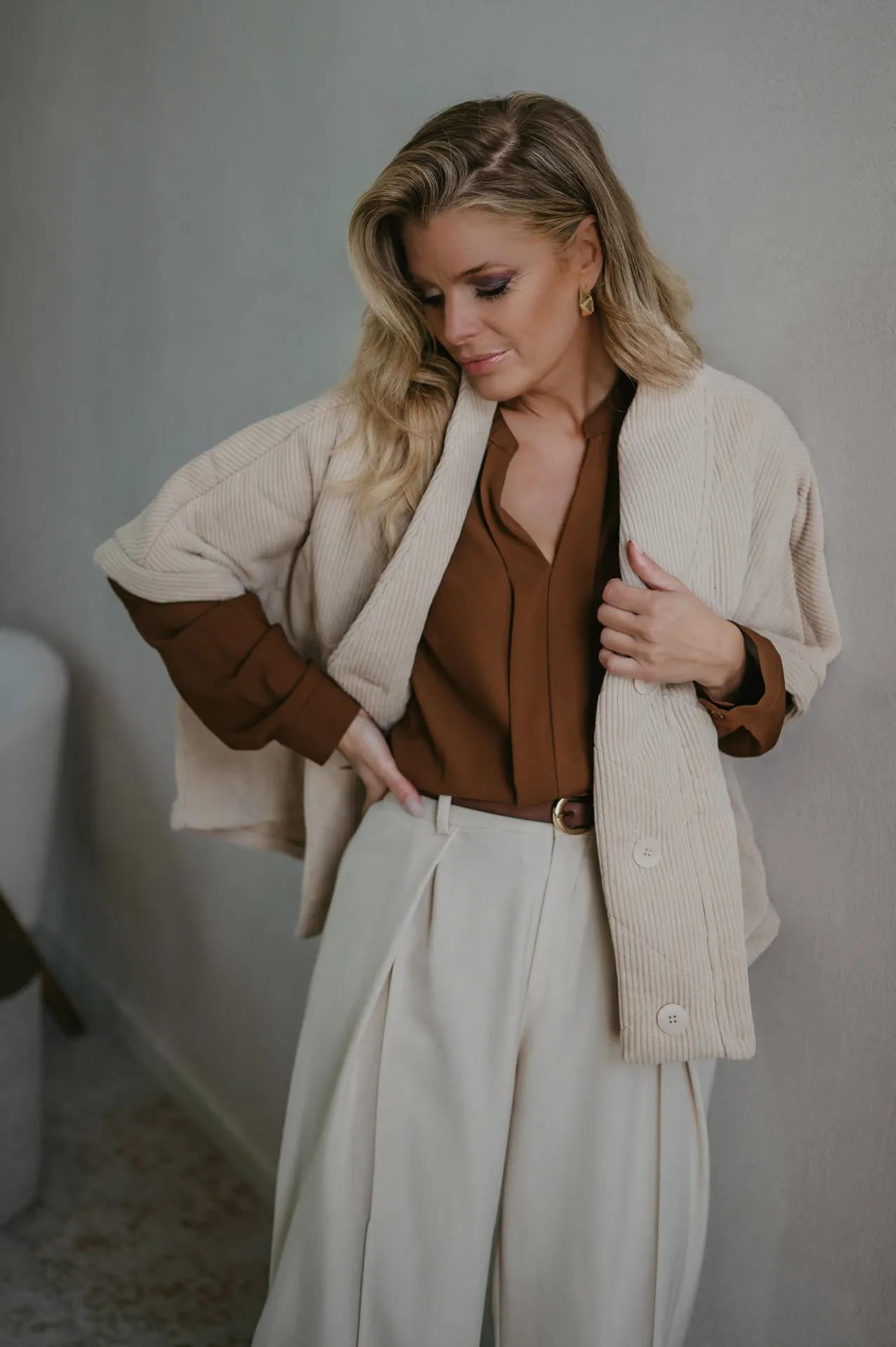 Misure jacket I Beige