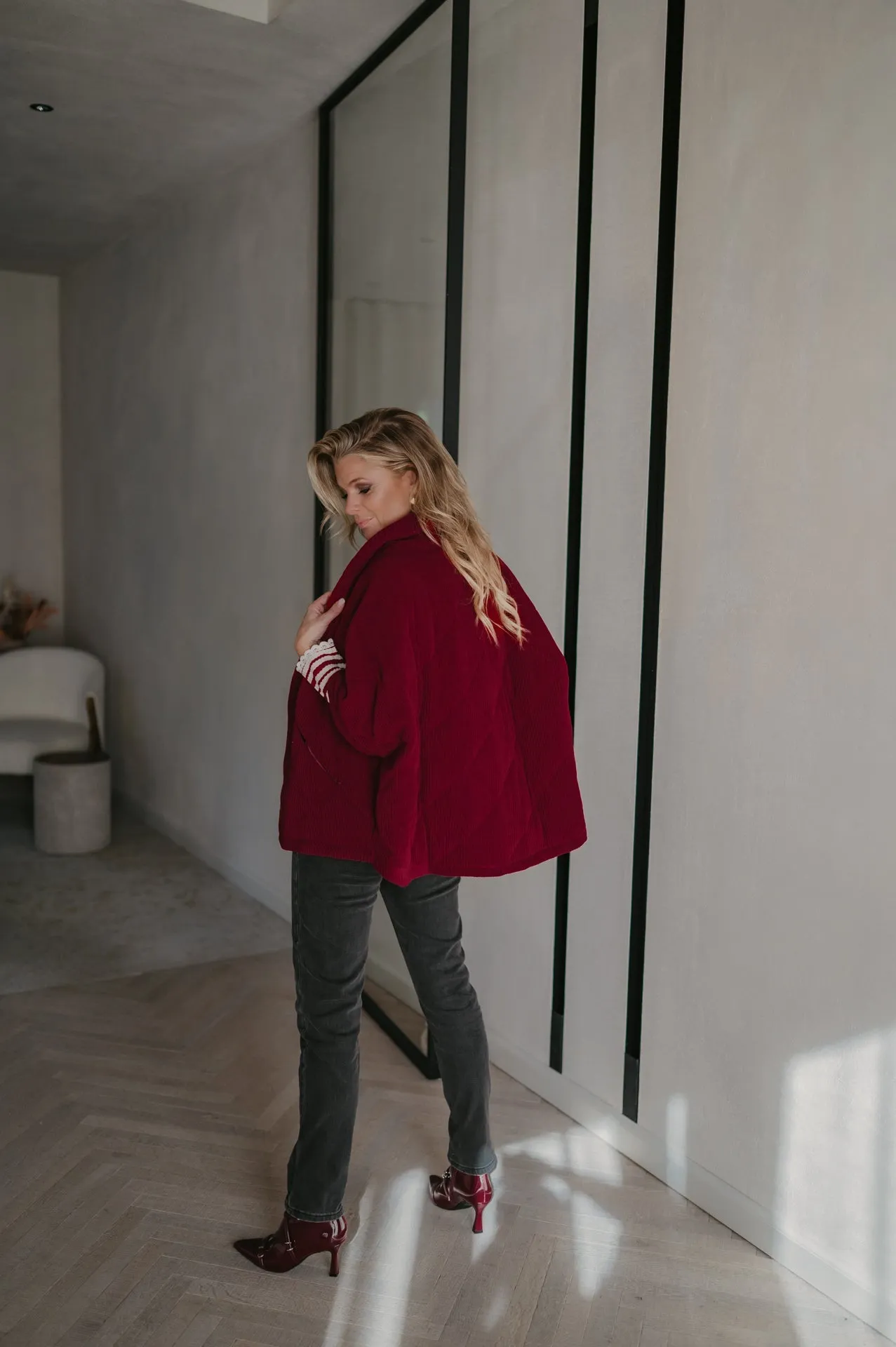 Misure jacket I Bordeaux