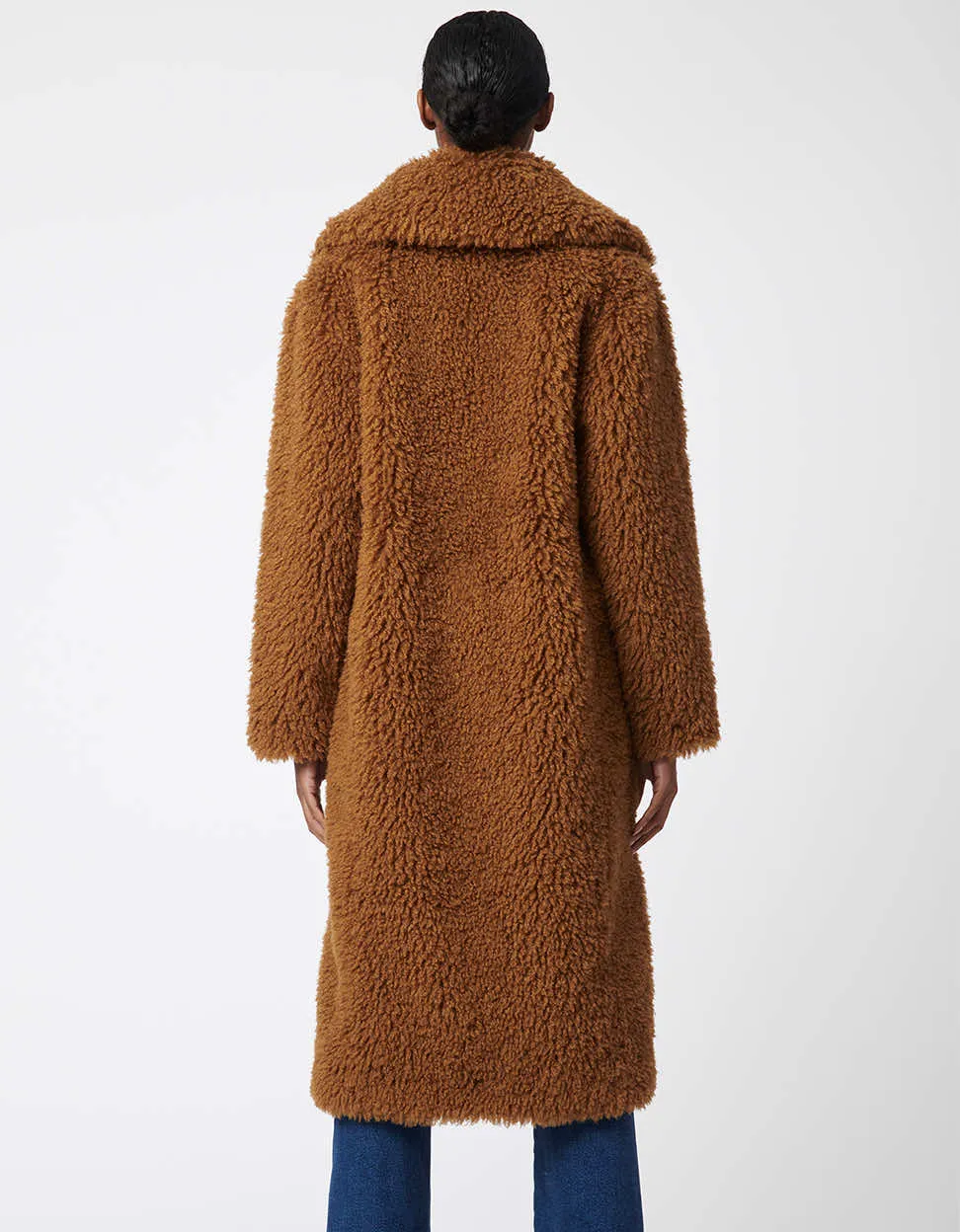 Modern Cloud Faux Fur Coat