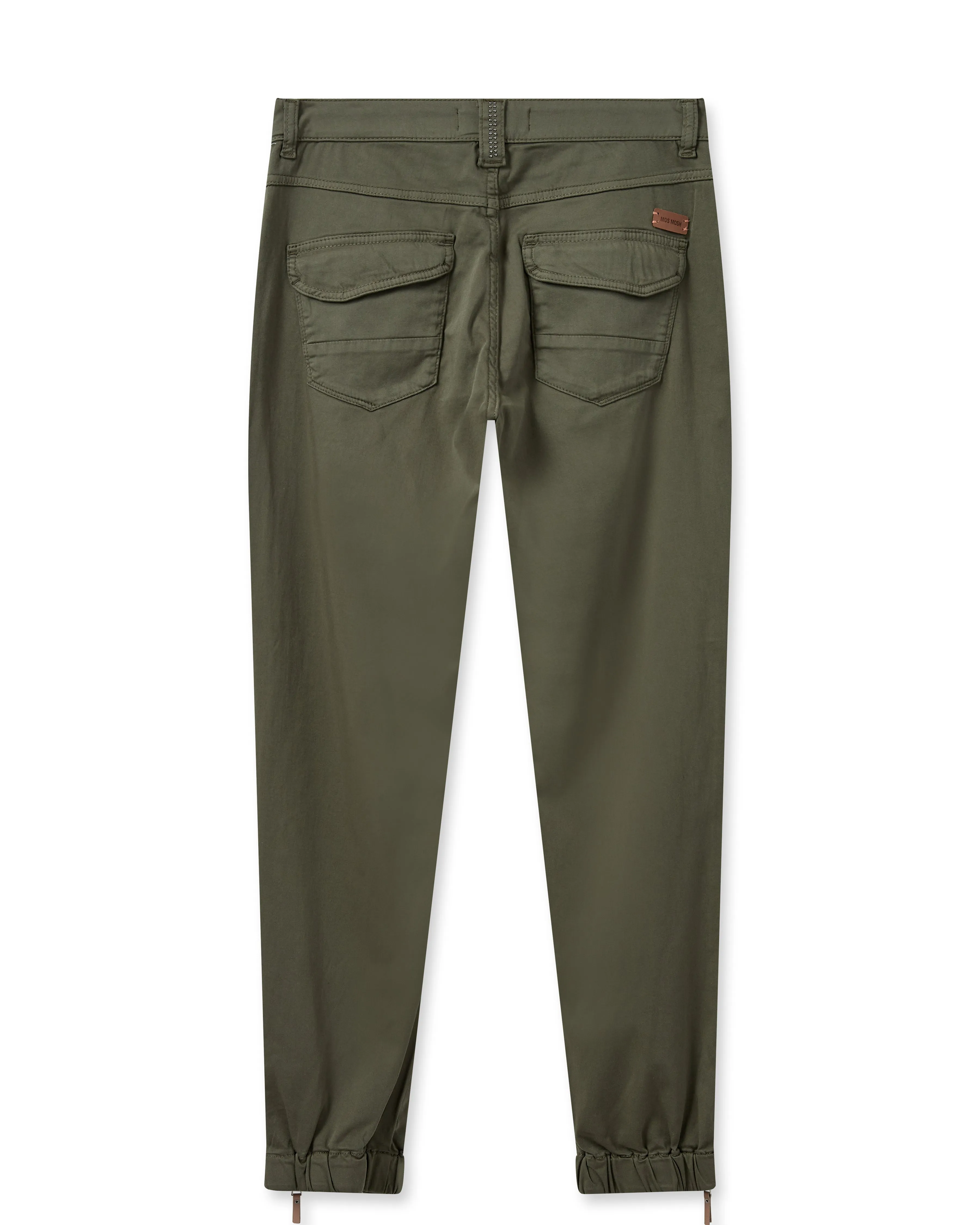 Mos Mosh Naina Tem Trousers-Dusty Olive-163380