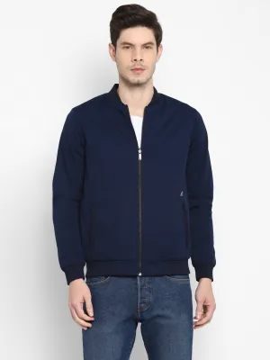 Navy Blue & Black Reversible 2-way Jacket for Men