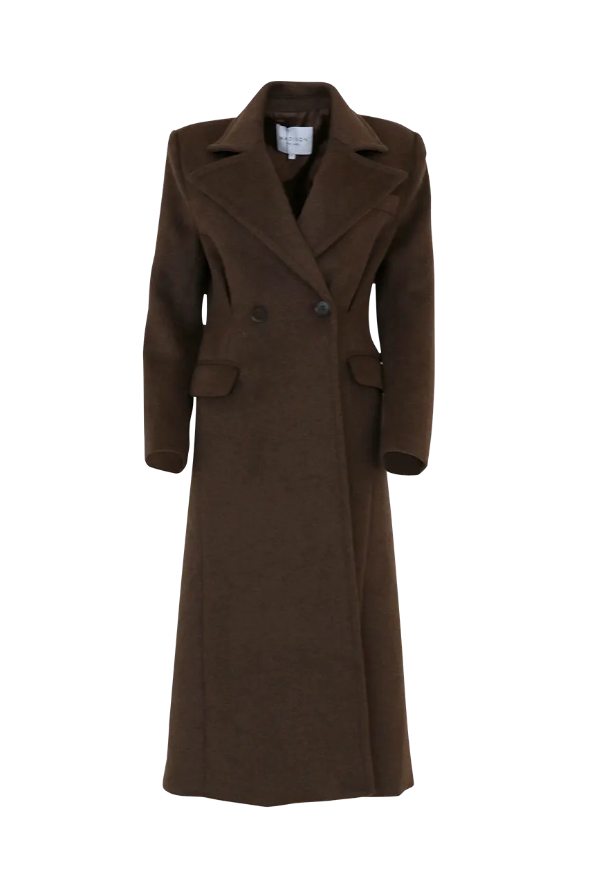 Oliver Coat | Choc