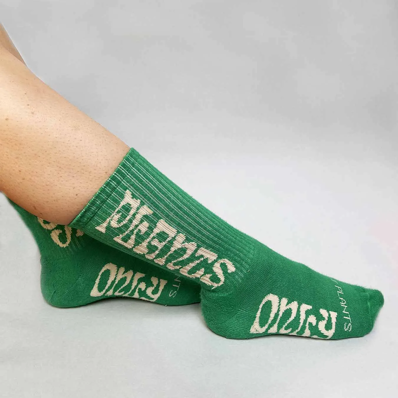 Only Plants - Eco Socks - Green