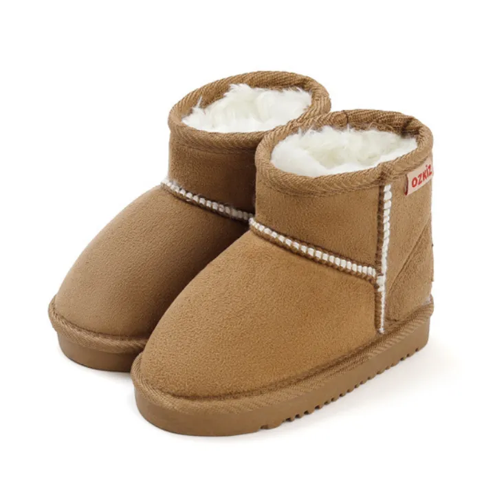 OZKIZ Mini Fur Boots - Brown