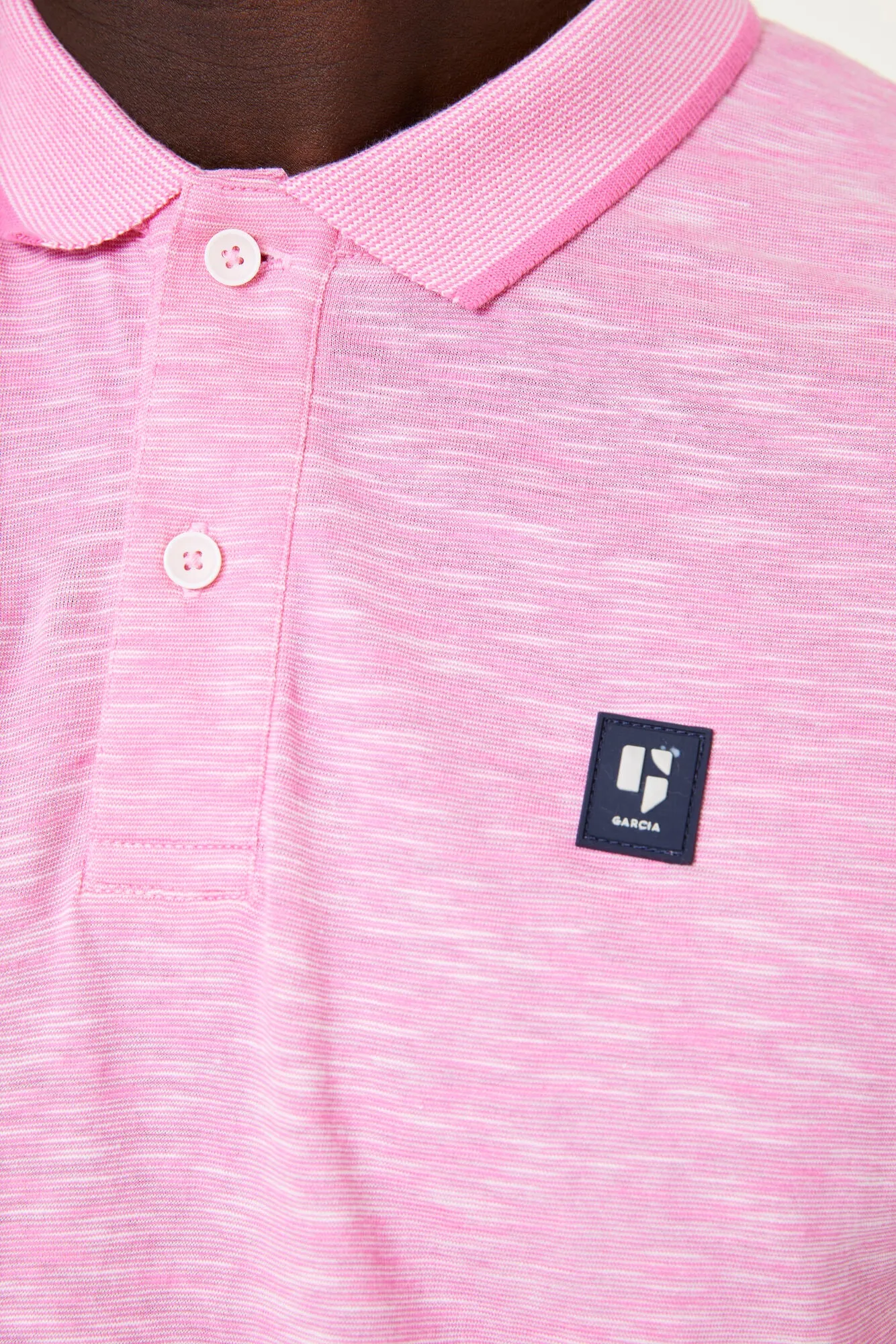 Polo Garcia Jeans Vibrant Pink