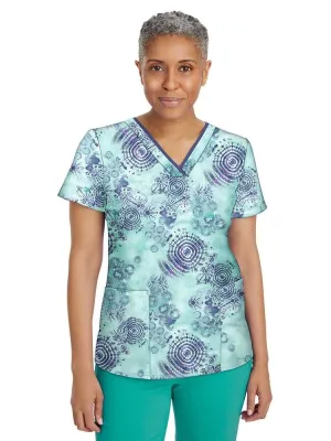 Premiere by Healing Hands Women's Amanda Print Top | Hand Tie-Dyed