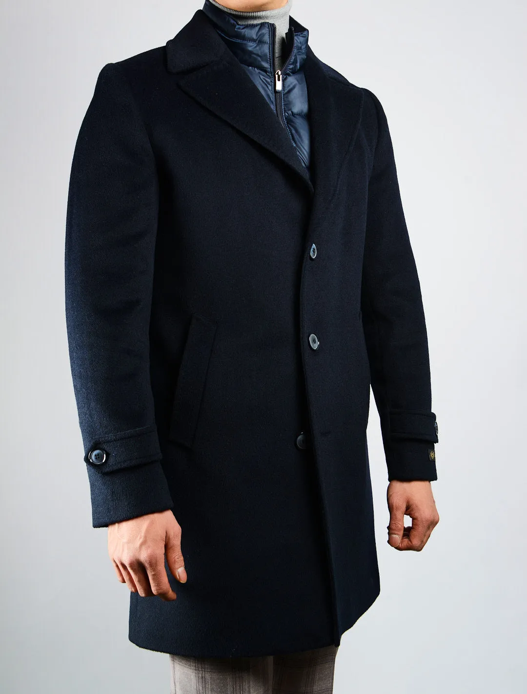 Preston Solid Brushed Coat