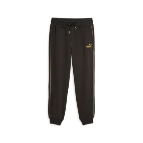 Puma Sports trousers with gold inserts 680022 01 black