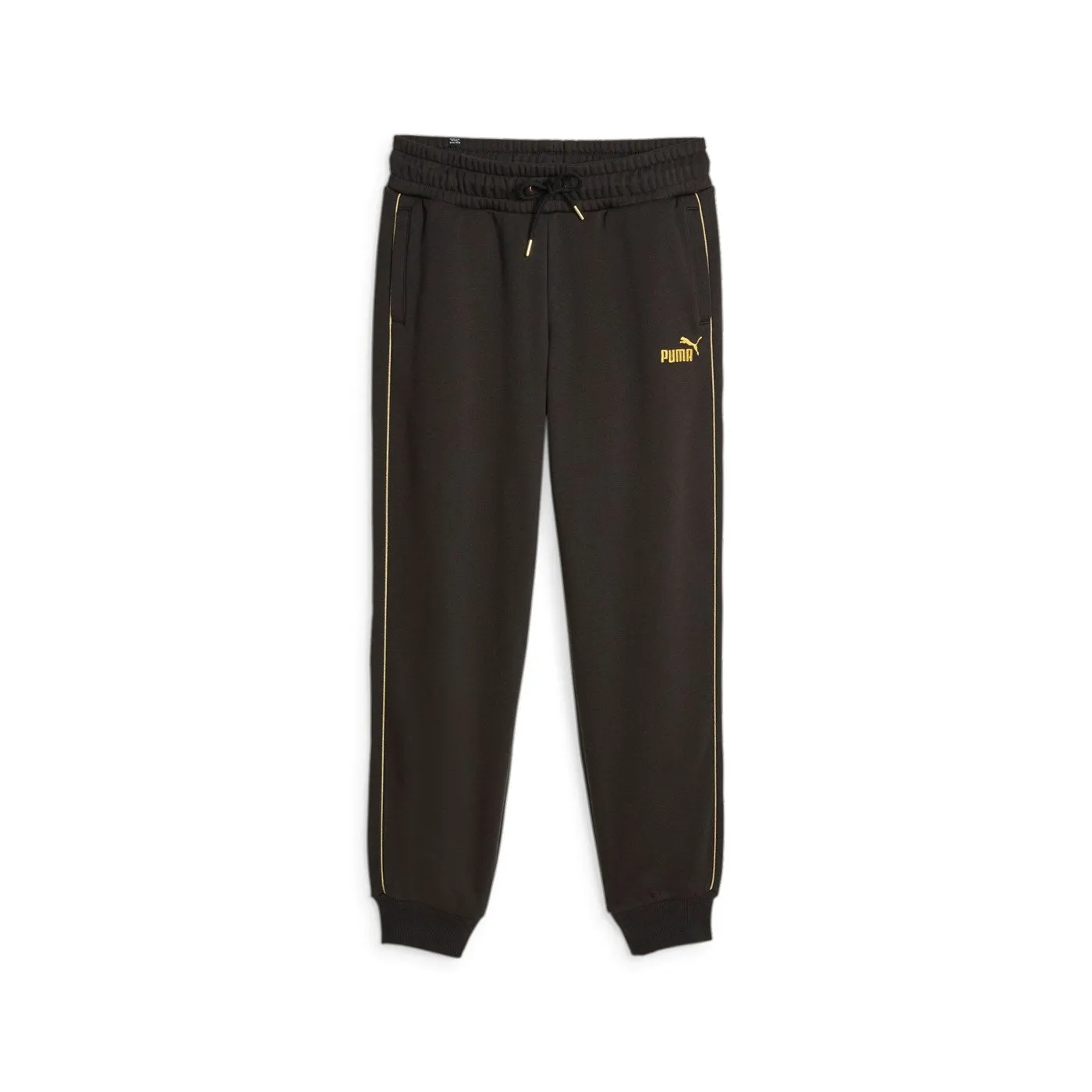 Puma Sports trousers with gold inserts 680022 01 black