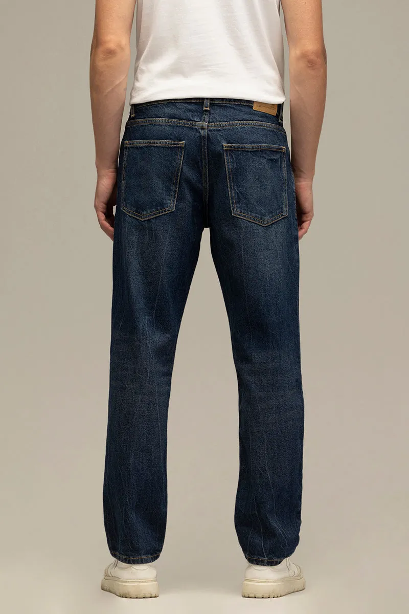 Refined Navy Relaxed Fit Jeans