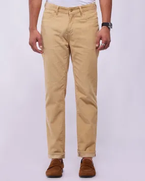 Royal Beige Rigid Corduroy Jeans