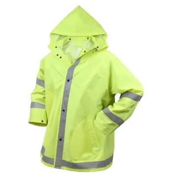 Safety Reflective Rain Jacket