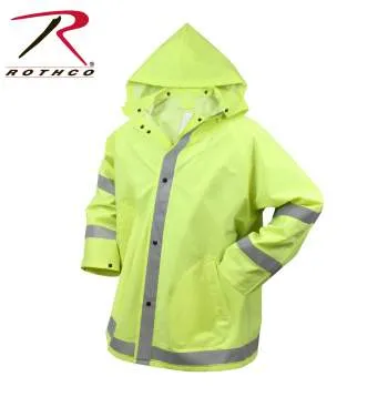 Safety Reflective Rain Jacket