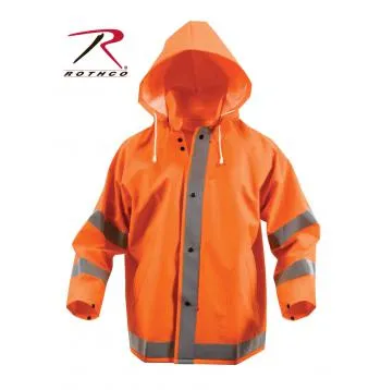 Safety Reflective Rain Jacket