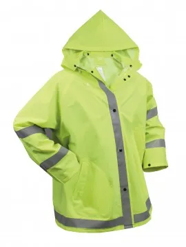 Safety Reflective Rain Jacket