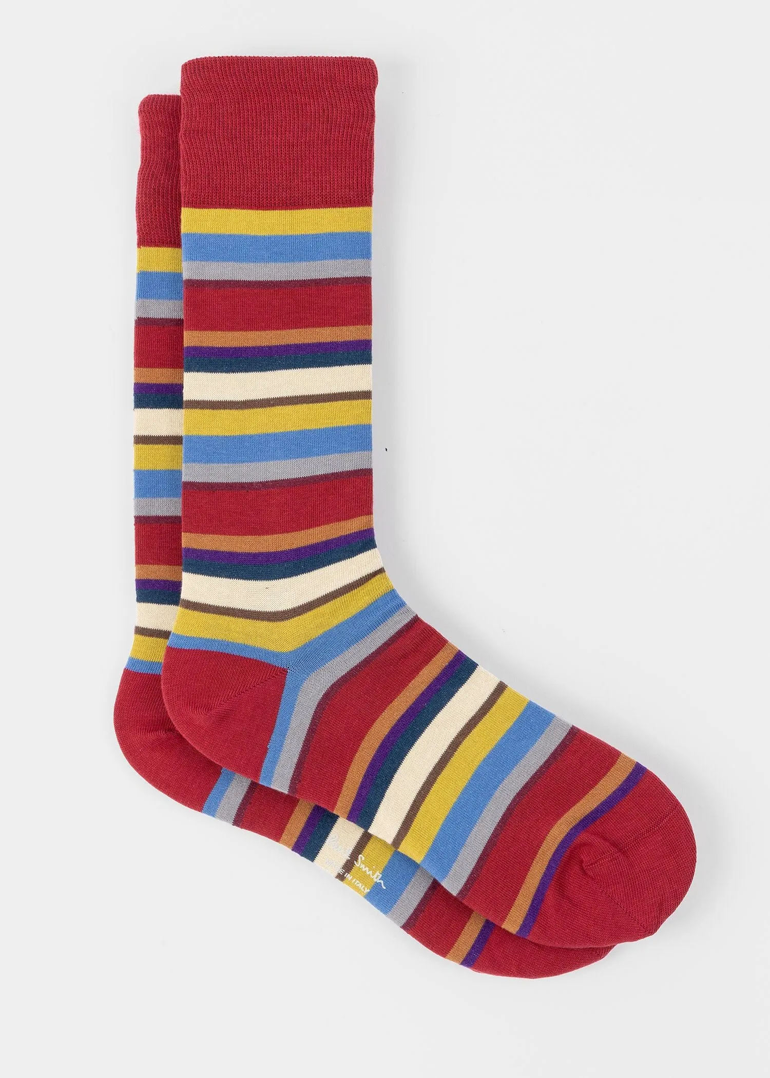 Striped Socks | Red