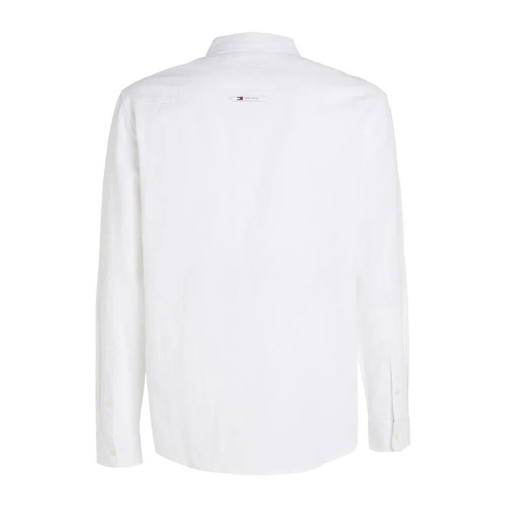 Tommy Jeans Linen Blend Shirt Uomo