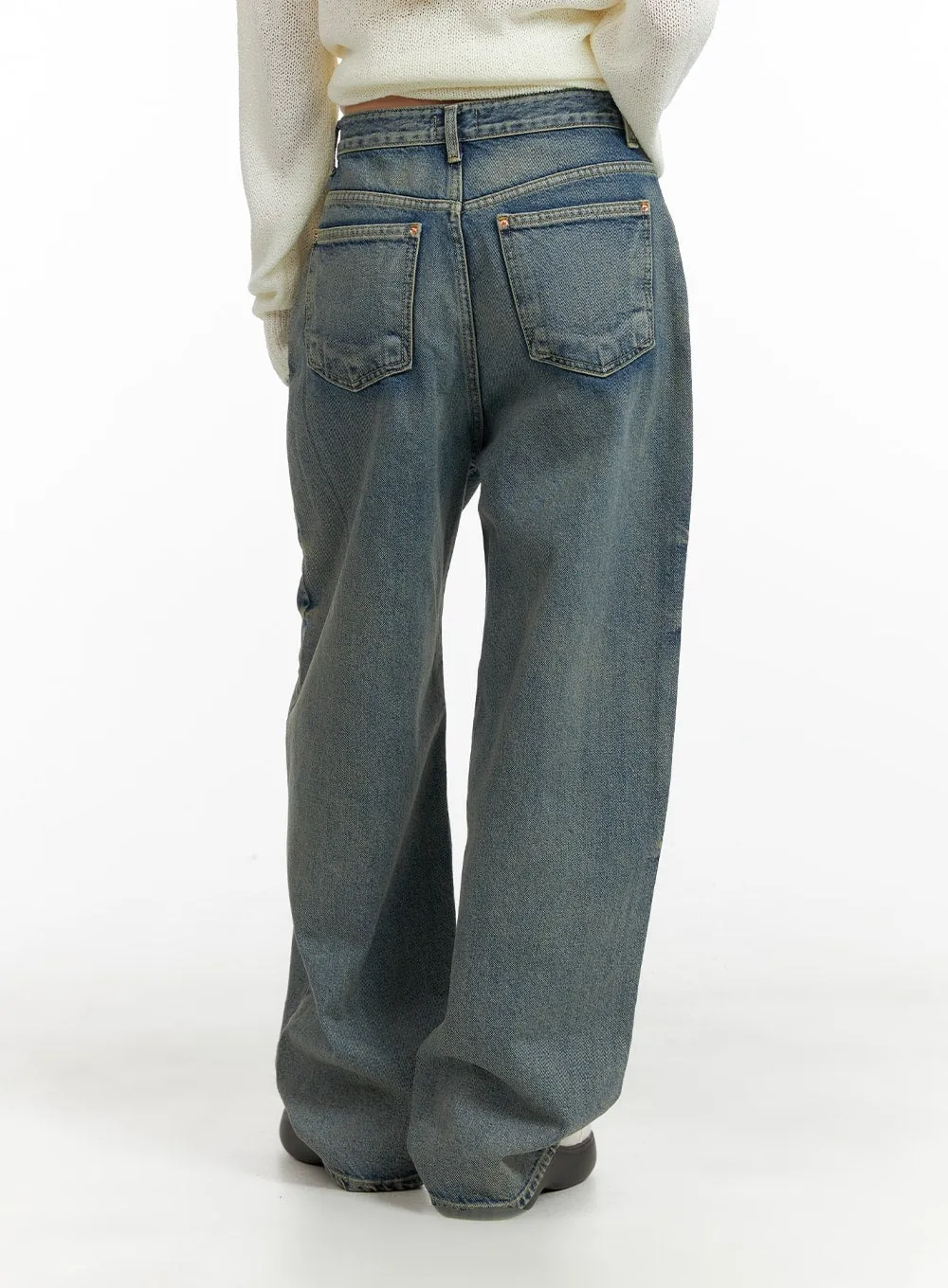 Urban Chic Washed Baggy Jeans CM411