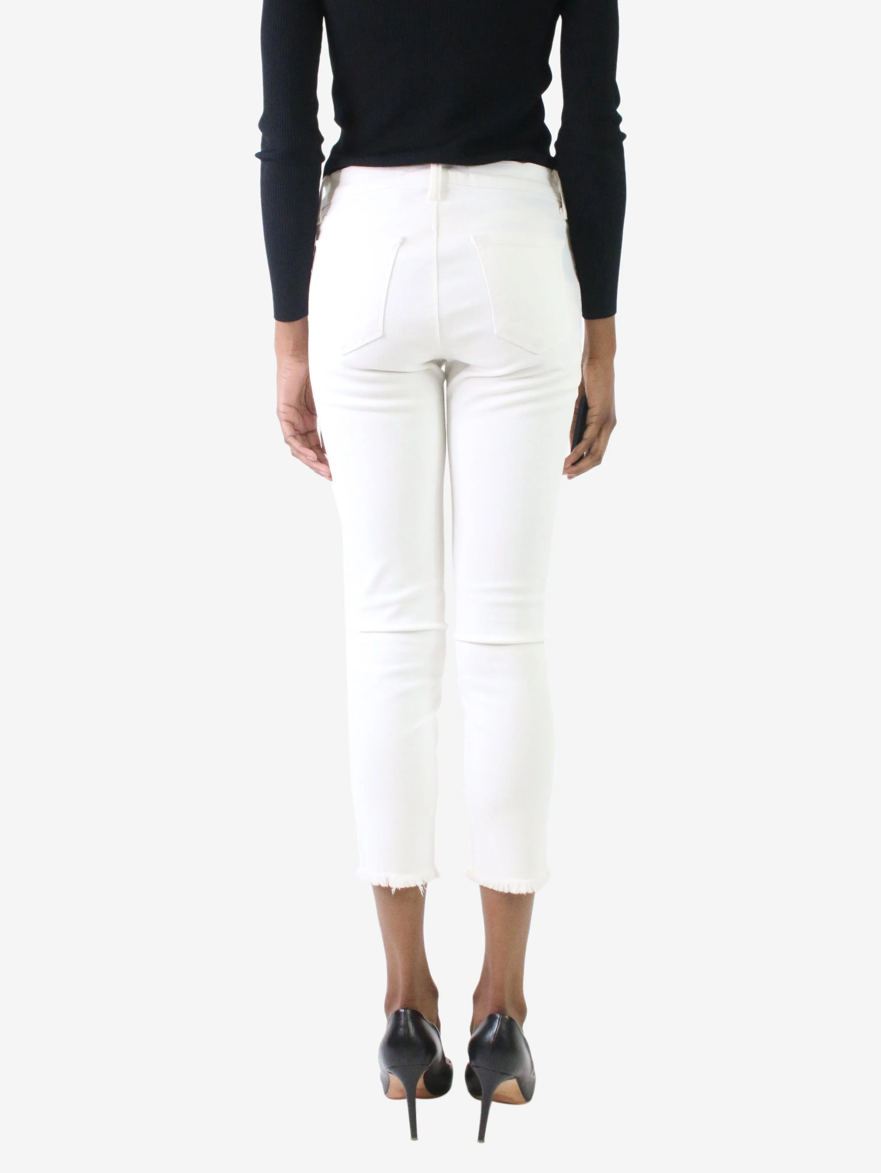 White skinny jeans - Size 27