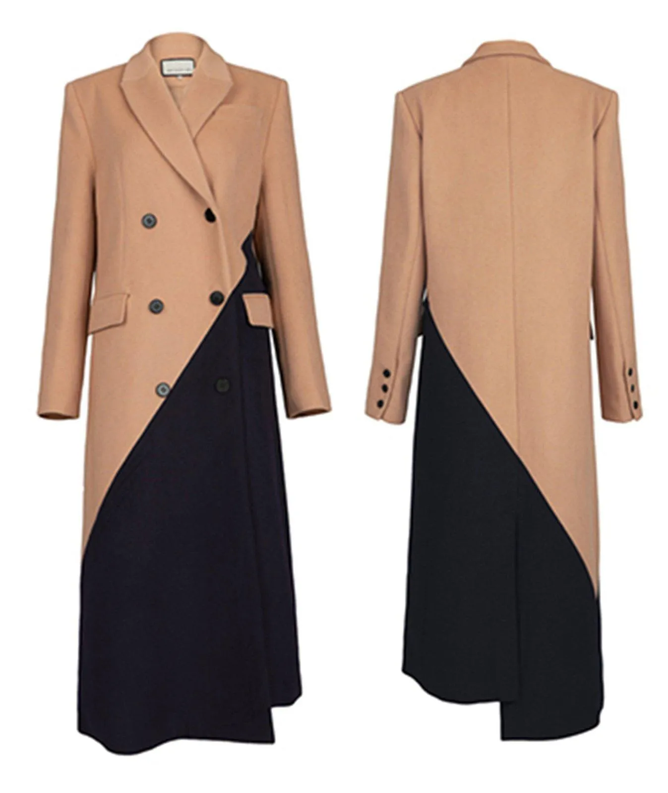 Women long double-sided wool coat,Oversize Wool Long Coat,Thick Wool Wrap Coat,Wool Blend Coat,Cashmere Coat,Winter Coat Overcoat Outerwear