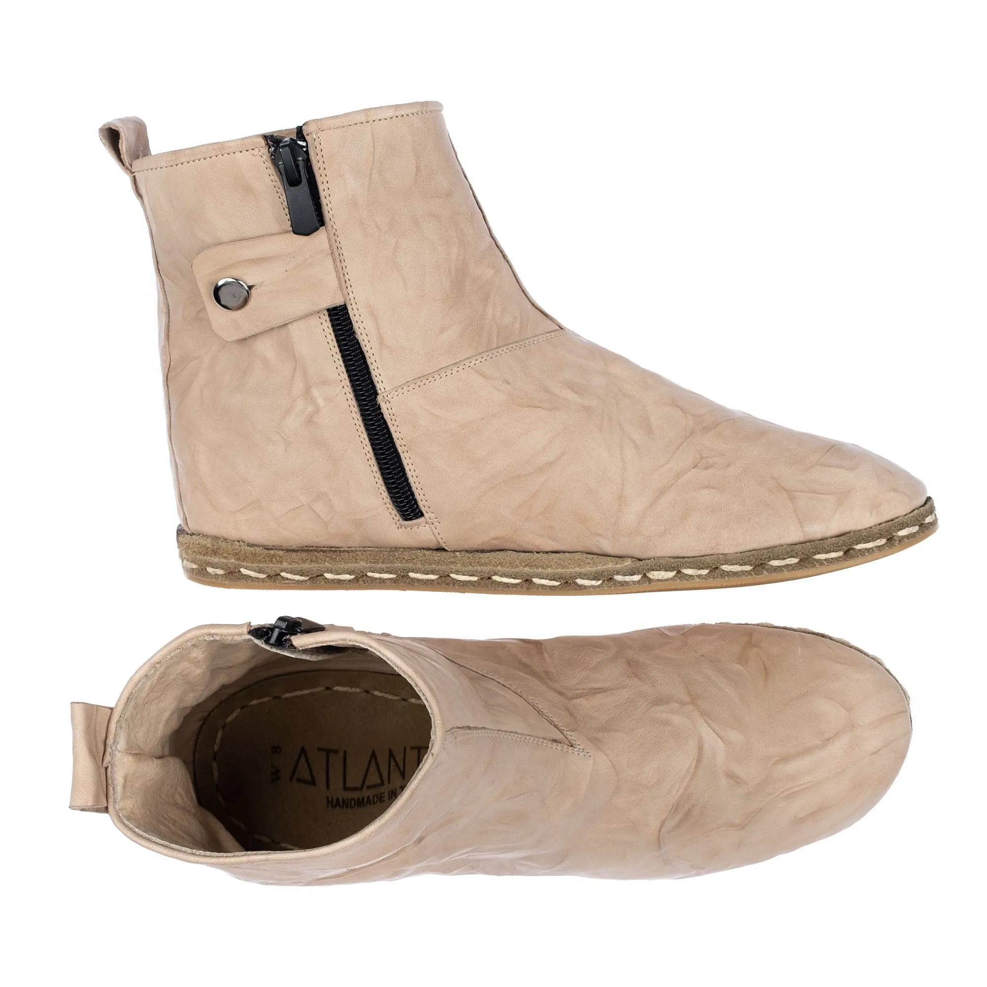 Women's Beige Boots