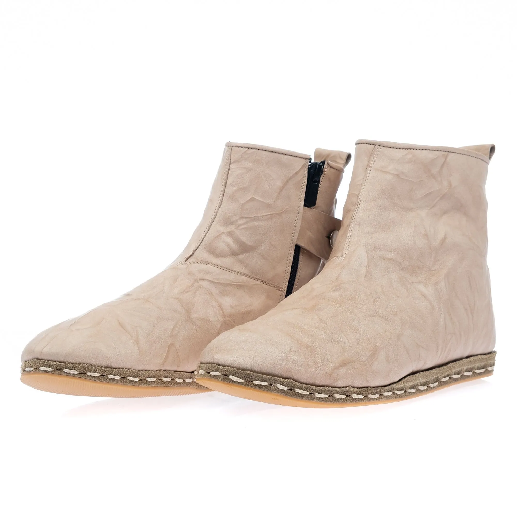 Women's Beige Boots