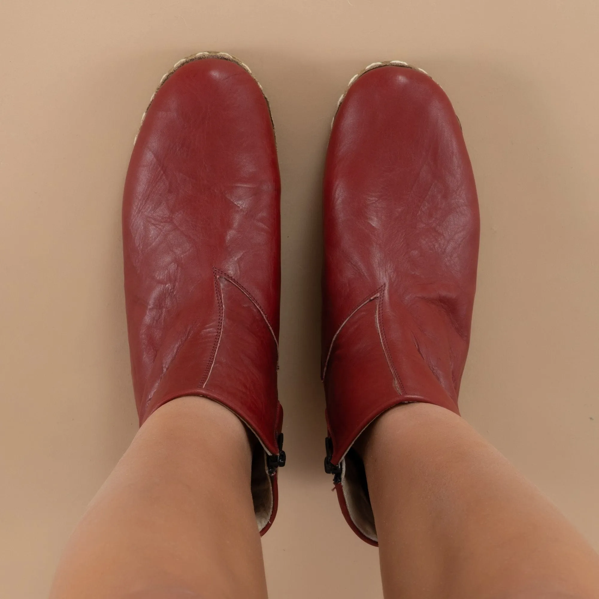 Women's Burgundy Boots